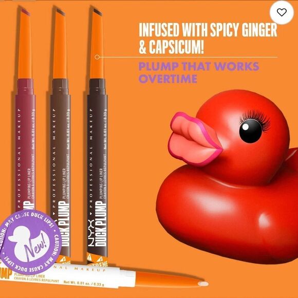 🦋 5/$25 NYX 03 FLIRTY FLIP
NEUTRAL NUDE PINK DUCK PLUMP PLUMPING LIP LINER NEW - Picture 8 of 13